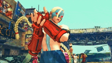 Decapre Street Fighter GIF - Decapre Street Fighter Bikini GIFs