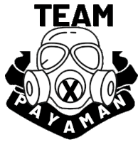 Team Payaman Gas Mask Sticker