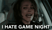 I Hate Game Night Board Games GIF - I Hate Game Night Board Games Charades GIFs