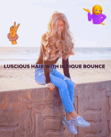 bounce hair