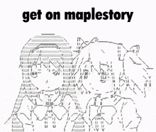 Get On Maplestory Madoka GIF - Get On Maplestory Maplestory Madoka GIFs
