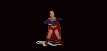 Supergirl Supergirl Dance GIF - Supergirl Supergirl Dance Dc Carson Dance GIFs