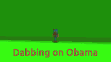 Minecraft Dabbing On Obama GIF - Minecraft Dabbing On Obama GIFs