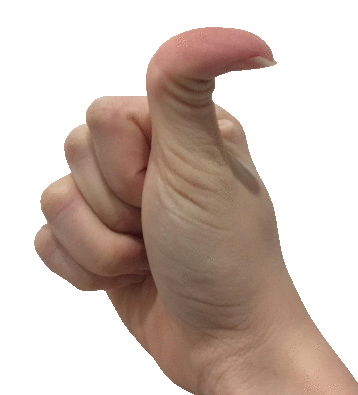 Like Thumbs Up Sticker - Like Thumbs Up Curve Stickers