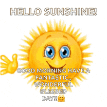 Hello Sunshine GIF - Hello Sunshine Goodmorning GIFs