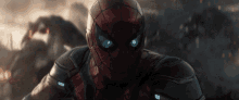 Iron Spider Blue And Red Eye GIF - Iron Spider Blue And Red Eye GIFs
