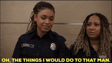 Station 19 Diane Lewis GIF - Station 19 Diane Lewis Oh The Things I Would Do To That Man GIFs