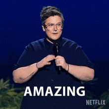 Amazing Hannah Gadsby GIF - Amazing Hannah Gadsby Hannah Gadsby Something Special GIFs