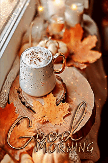 Fall Autumn GIF - Fall Autumn Coffee Cup GIFs