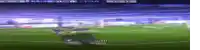 a blurry picture of a soccer field with a scoreboard in the background that says par