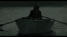 Mylene Farmer Boat GIF - Mylene Farmer Boat Alone GIFs