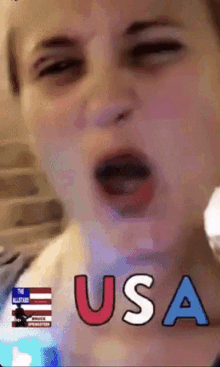 Chelsea Laden 4th Of July GIF - Chelsea Laden 4th Of July Cheering GIFs