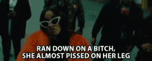Ran Down Come On GIF - Ran Down Come On Pissed On Her Leg GIFs