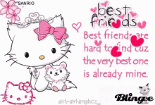 Hello Kitty Best Friends GIF