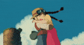 Castle In The Sky Pazu And Sheeta GIF