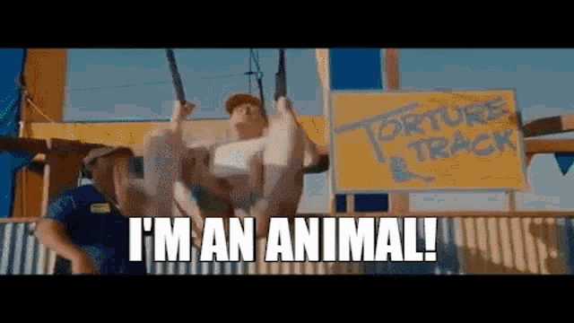 Im An Animal Animal GIF Im An Animal Animal Grown Ups Discover Share GIFs