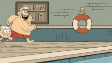 Pool Time With Grandson GIF