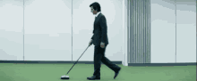 Severance Cleaning The Floor GIF - Severance Cleaning The Floor Adam Scott GIFs