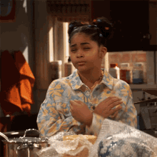 Skeptical Look Millicent Mitchell GIF - Skeptical Look Millicent Mitchell Icarly GIFs
