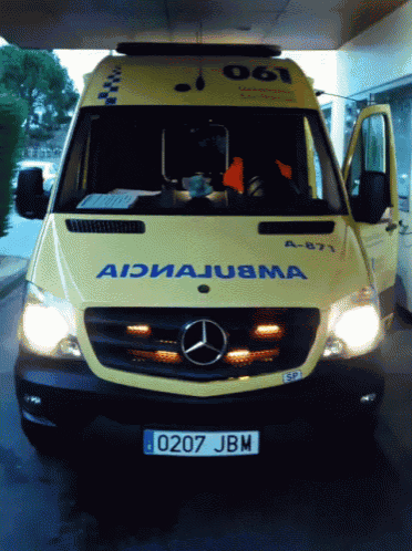 gif de ambulancia