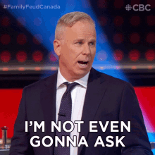 Im Not Even Gonna Ask Gerry Dee GIF - Im Not Even Gonna Ask Gerry Dee Family Feud Canada GIFs