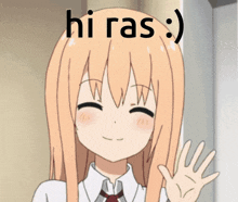 Hi Ras GIF - Hi Ras Anime GIFs