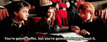 Harry Potter Ron Weasley GIF - Harry Potter Ron Weasley Youre Gonna Suffer GIFs