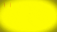 a yellow background with a few red lines on it