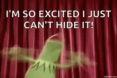 Kermit Freaking Out GIF - Kermit Freaking Out Excited - Discover & Share  GIFs