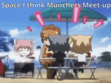 Space I Think Munchers GIF - Space I Think Munchers Meet Up GIFs