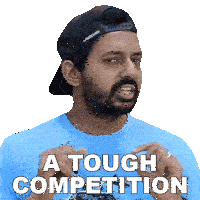 A Tough Competition Faisal Khan Sticker - A Tough Competition Faisal Khan A Tough Battle Stickers