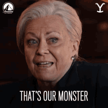 Thats Our Monster Caroline Warner GIF - Thats Our Monster Caroline Warner Jacki Weaver GIFs