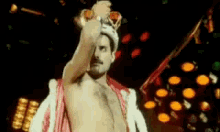 Koning GIF - Freddie Mercury Crown King GIFs