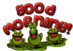 Good Morning Frogs Sticker - Good Morning Frogs Smile Stickers