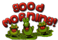 Good Morning Frogs Sticker - Good Morning Frogs Smile Stickers