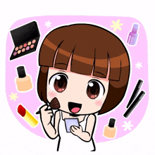 makeup girl