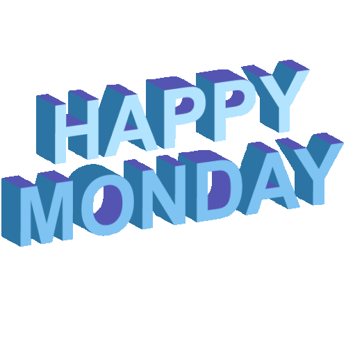Happy Monday Good Day Sticker - Happy Monday Good Day Have A Great Day Stickers