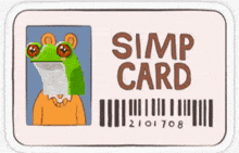 Frog Simp Simp GIF - Frog Simp Simp Frog GIFs