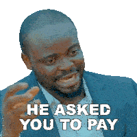 He Asked You To Pay Kbrown Sticker - He Asked You To Pay Kbrown Kingsley Stickers