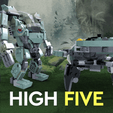 Lego Avatar GIF - Lego Avatar High Five GIFs