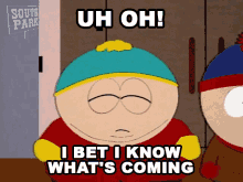 Uh Oh Eric Cartman GIF - Uh Oh Eric Cartman Stan Marsh GIFs