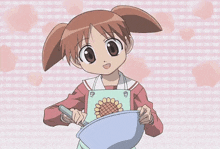 Azumanga Daioh Anime GIF - Azumanga Daioh Anime Anime Food GIFs