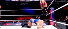 Alexa Bliss Insult To Injury GIF - Alexa Bliss Insult To Injury Charlotte Flair GIFs