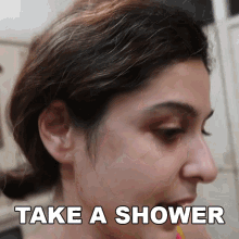 take a shower scherezade shroff take a bath wash yourself clean yourself