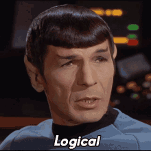 Logical Mr Spock GIF - Logical Mr Spock Henoch GIFs