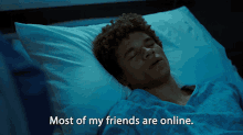 Most Of My Friends Are Online Everett Lang GIF - Most Of My Friends Are Online Everett Lang Wolf Pack GIFs