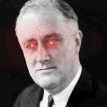 Fdr New Deal GIF - Fdr New Deal Red Eyes GIFs