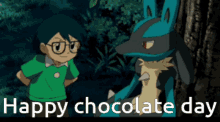 Happy Chocolate Day Chocolate Day Pokémon GIF - Happy Chocolate Day Chocolate Day Pokémon Max Pokemon GIFs