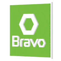 Bravo Bravo Supermarket Sticker - Bravo Bravo Supermarket Bravo Logo Stickers