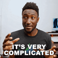 It'S Very Complicated Marques Brownlee GIF - It'S Very Complicated Marques Brownlee It'S Quite Challenging GIFs